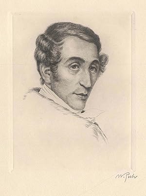 Carl Maria Friedrich Ernst von Weber (Eutin 18. 11. 1786 - 05. 06. 1826 London). Komponist, Dirig...