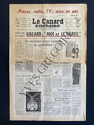 LE CANARD ENCHAINE-N°2818-30 OCTOBRE 1974