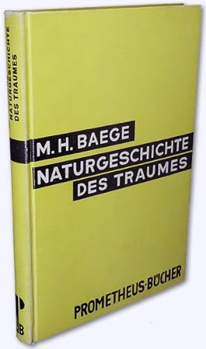 Naturgeschichte des Traums. 1. Aufl.