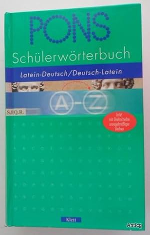 PONS Schülerwörterbuch Latein-Deutsch / Deutsch-Latein.