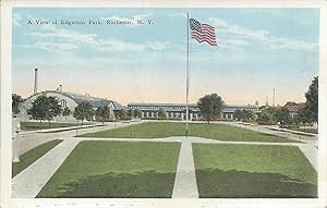 A View of Edgerton Park, Rochester, New York, early postcard, unused