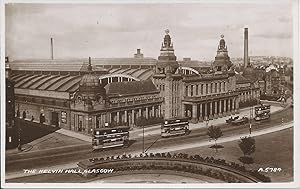 The Kelvin Hall, Glasgow, Scotland, Real Photo Postcard, unused