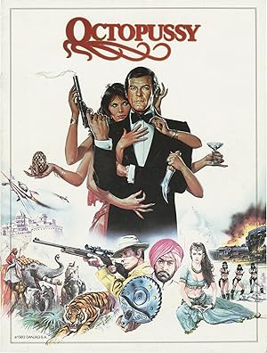 Octopussy (Original UK Souvenir Program for the 1983 film)