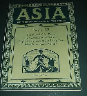Asia Magazine for May 1921 Japan , China , Rare Photographs Vintage Magazine