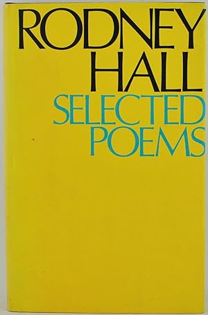 Selected Poems 1st Edition Association Copy with inscription from Hall to Manfred Jurgensen