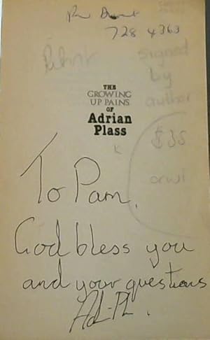 The Growing Up Pains of Adrian Plass