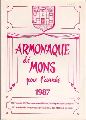 Armonaque dé Mons pou l'année 1987