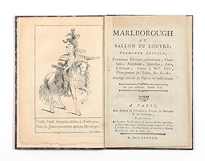 Marlborough au Sallon du Louvre, Première Édition, Contentant discours préliminaire, chansons, an...