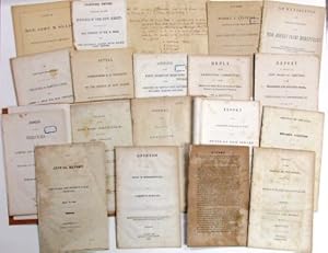 GROUP OF NINETEEN ITEMS RELATING TO THE DELAWARE AND RARITAN CANAL COMPANY