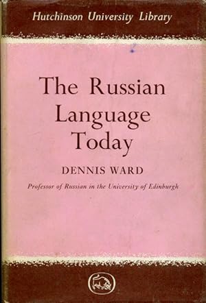 The Russian Language Today (Signed By Author)