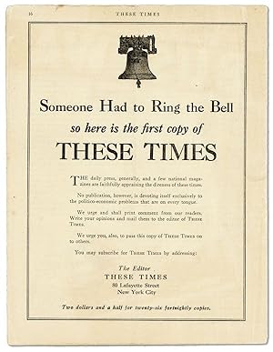 These Times - Vol.1, No.1 (January 1, 1932)