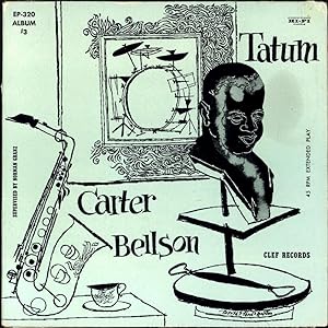 The Tatum-Carter-Bellson Trio Album #3 (VINYL JAZZ EP)