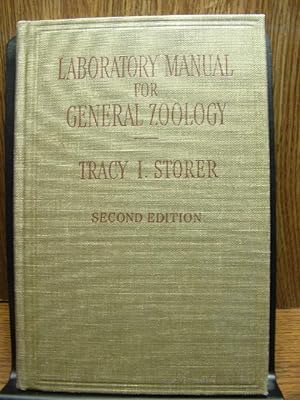 LABORATORY MANUAL FOR GENERAL ZOOLOGY