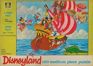 Mickey and his Pirates. Puzzle di cm. 27 x 21