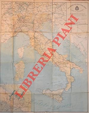 Carta generale delle Strade Ferrate Italiane. e Linee di Navigazione.