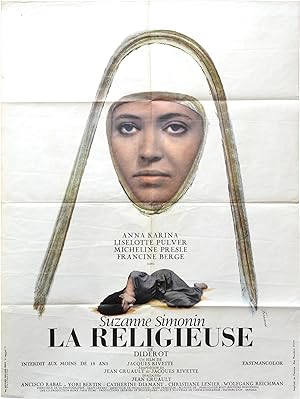The Nun [La Religieuse] (Original French poster for the 1966 film)