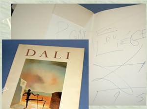 DALI [ Introduction by Michel Tapie ]. Inscribed