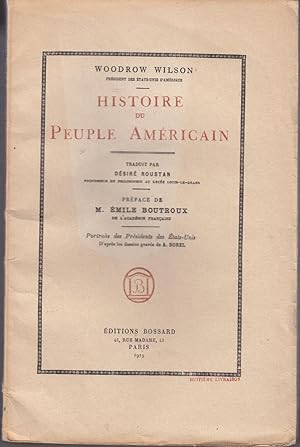 Histoire du Peuple Américain. 6 fascicules non relié.