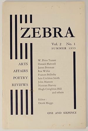 Zebra Vol. 2 No. 1 Summer 1955