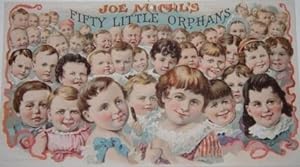Joe Michl's Fifty Little Orphans. Smoke the "Little Orphan" Cigar. Best on Earth for 5 Cents. Man...