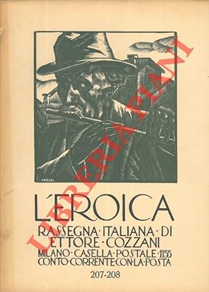 L'Eroica. Rassegna italiana di Ettore Cozzani. N. 207-208.