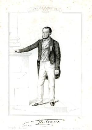 Portrait de M. Ternaux( Mortimer), député du Département des Ardennes, élu à l'Assemblée National...