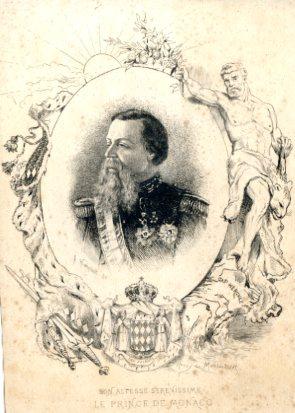 Portrait de son Altesse serenissime le Prince de Monaco,