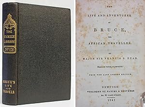 THE LIFE & ADVENTURES OF BRUCE , THE AFRICAN TRAVELLER (1841) The Family Library No. 128