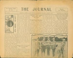 The Journal, Vol. I, No. 6. Saratoga, Santa Clara County, California, Saturday, March 4, 1911