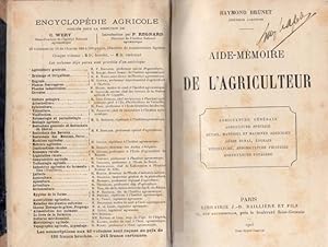 Aide  Mémoire de l'agriculteur.