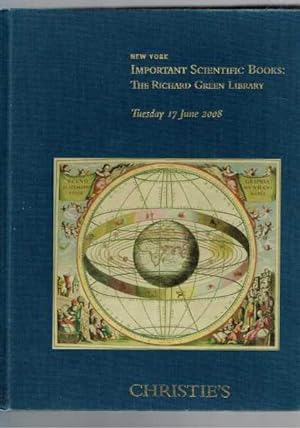 Important Scientific Books: The Richard Green Library - Christie's Catalogue