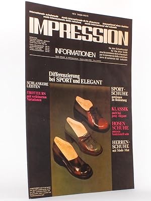 Impression , Internationale Schuhmode - Mode Internationale de la chaussure - International shoe-...