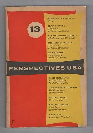 Perspectives USA: Autumn 1955. Number 13