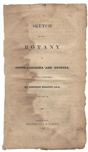A Sketch of the Botany of South Carolina and Georgia (Volume 2)