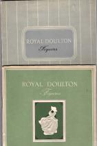 ROYAL DOULTON FIGURES : collectors book number One; Together with, ROYAL DOULTON FIGURES, Vol 2