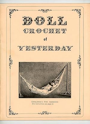 Doll Crochet of Yesterday 1859-1922