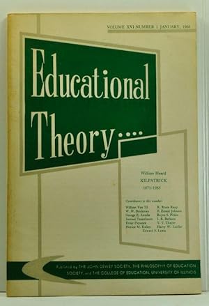 Educational Theory, Vol. 16, No. 1 (January, 1966)