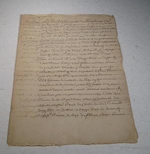 Concession par le Comte de Frontenac à Anthoine Cadet, seigneurie de la Rivière Madeleine, 30 mai...