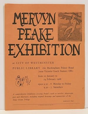 MERVYN PEAKE EXHIBITION AT CITY OF WESTMINSTER PUBLIC LIBRARY (1968)