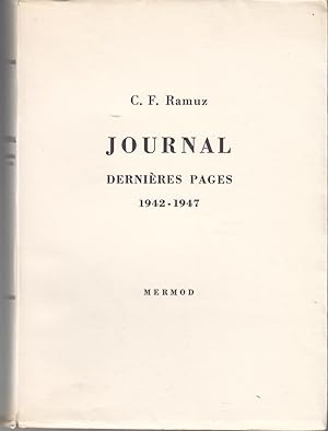 Journal. Dernières pages 1942-1947