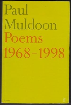 Poems 1968 - 1998