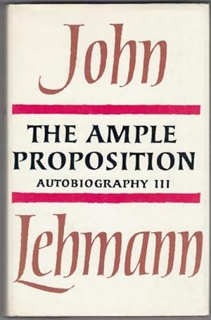 The Ample Proposition, Autobiography 3