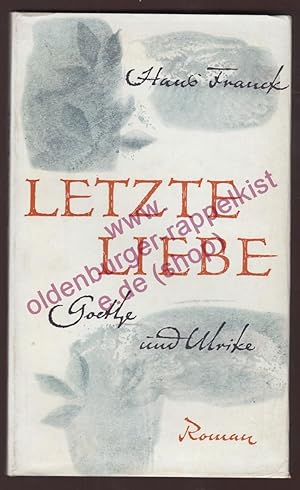 Letzte Liebe - Goethe und Ulrike (1937)