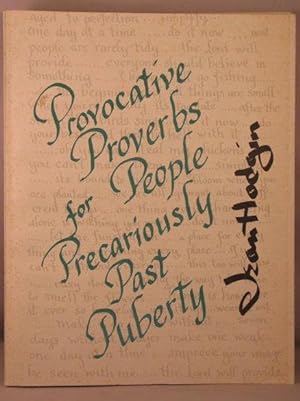 Provocative Proverbs for People Precariously Past Puberty.