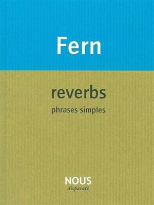 reverbs, phrases simples