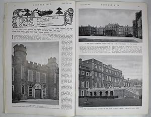 Original Issue of Country Life Magazine Dated March 13th 1937 with a Main Feature on Knowsley Hal...