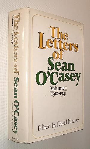 The Letters of Sean O'Casey Volume 1 1910-1941