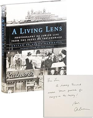 A Living Lens: Photographs of Jewish Life from the Pages of the "Forward" [Inscribed & Signed]