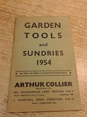 Garden Tools and Sundries 1954