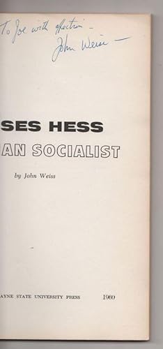 Moses Hess Utopian Socialist
